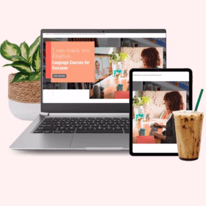 Course Creator Landing Page Template