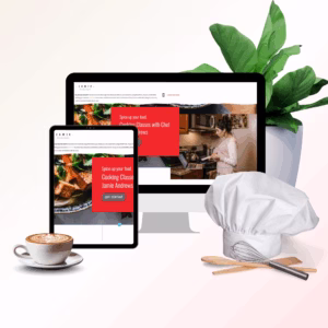 Cooking Classes Landing Page Template